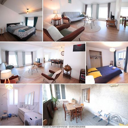 Logement Neuf "Meuse" - Hyper Centre - Parking Proche - Proche Gare - 4 Chambres - Terrasse Couverte - Wifi ! Gere Par Prestazen'Services Verdun-sur-Meuse Eksteriør bilde