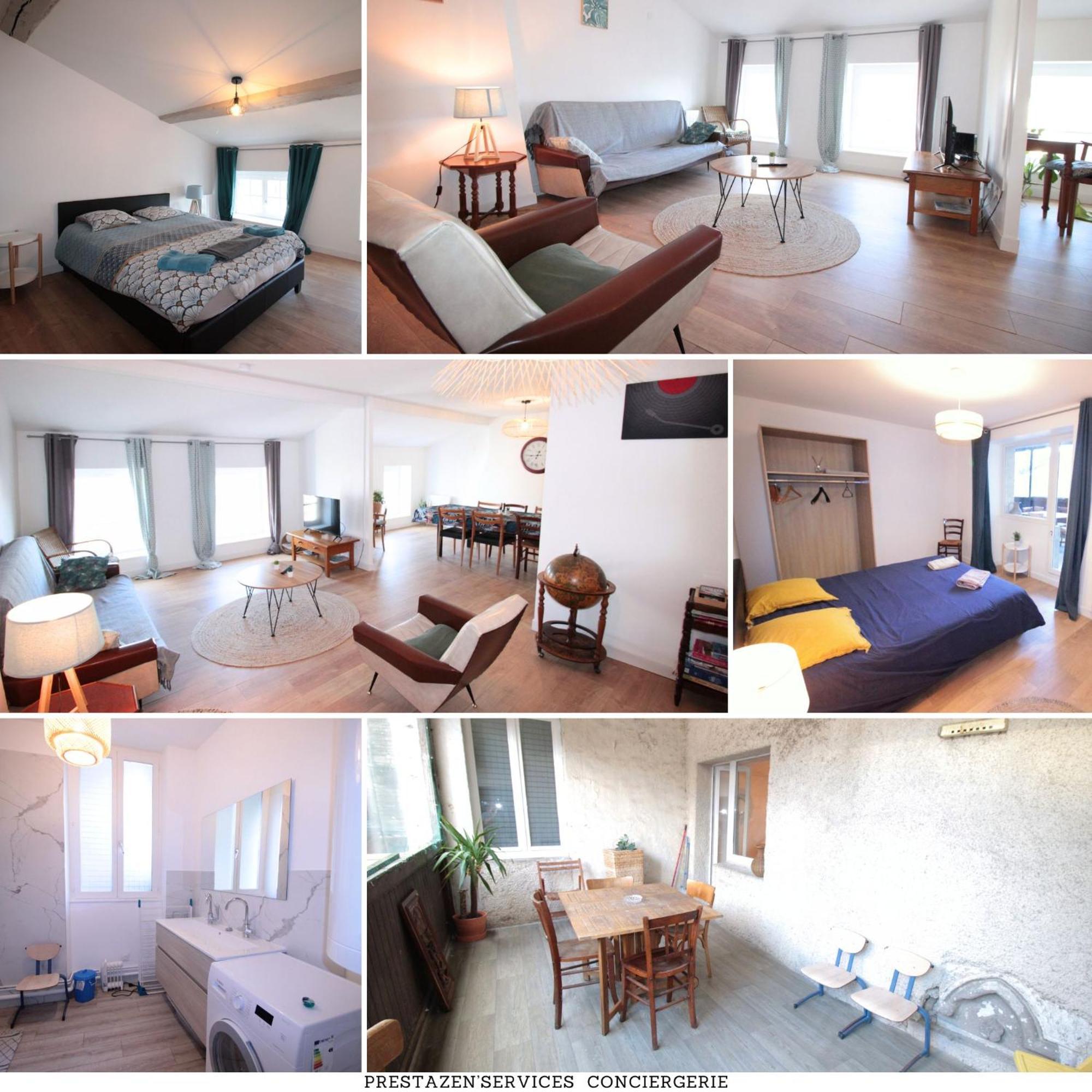 Logement Neuf "Meuse" - Hyper Centre - Parking Proche - Proche Gare - 4 Chambres - Terrasse Couverte - Wifi ! Gere Par Prestazen'Services Verdun-sur-Meuse Eksteriør bilde